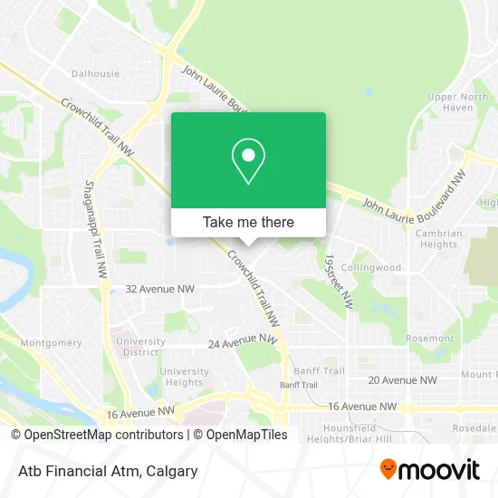 Atb Financial Atm map