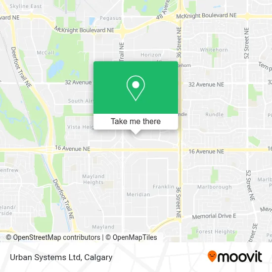 Urban Systems Ltd map