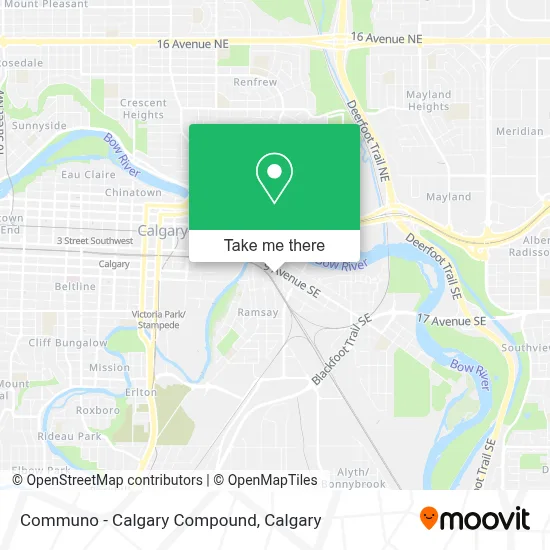 Communo - Calgary Compound map
