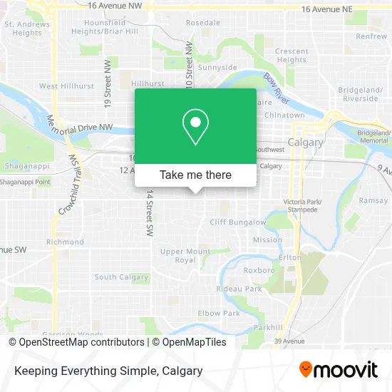 Keeping Everything Simple map