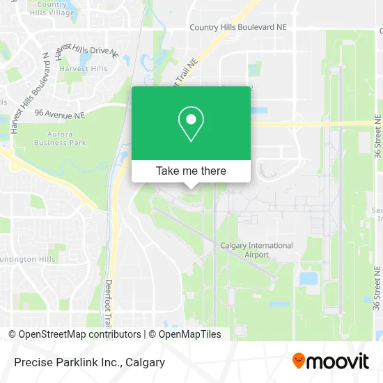 Precise Parklink Inc. map