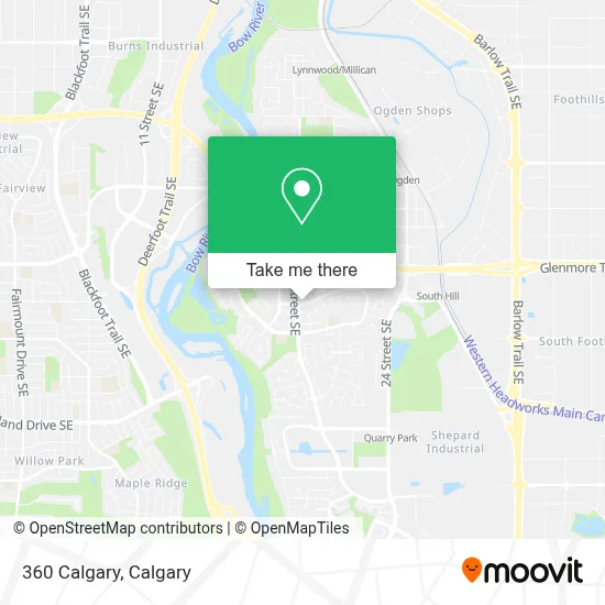 360 Calgary map