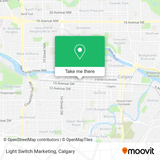 Light Switch Marketing map