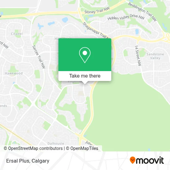 Ersal Plus map