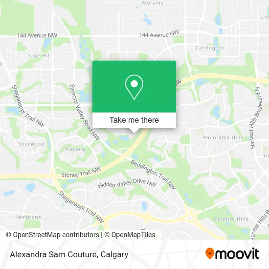Alexandra Sam Couture map