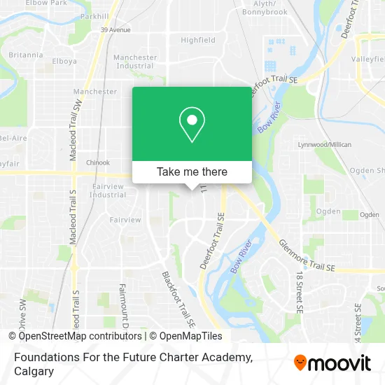 Foundations For the Future Charter Academy map