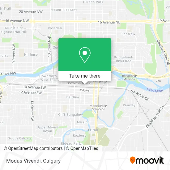 Modus Vivendi map