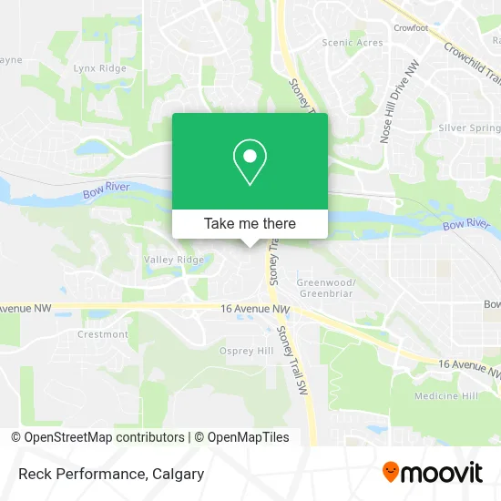 Reck Performance map