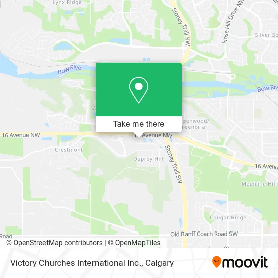 Victory Churches International Inc. map
