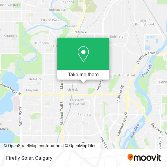 Firefly Solar map