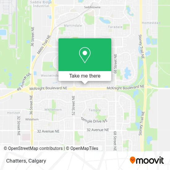 Chatters map