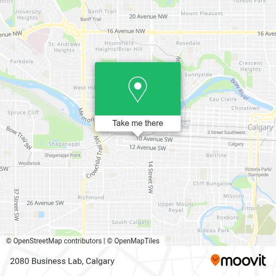 2080 Business Lab map