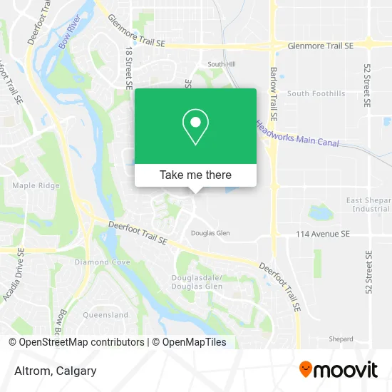 Altrom map