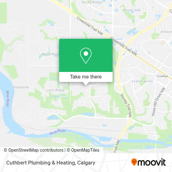 Cuthbert Plumbing & Heating map