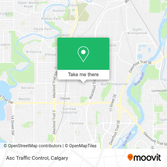 Asc Traffic Control map