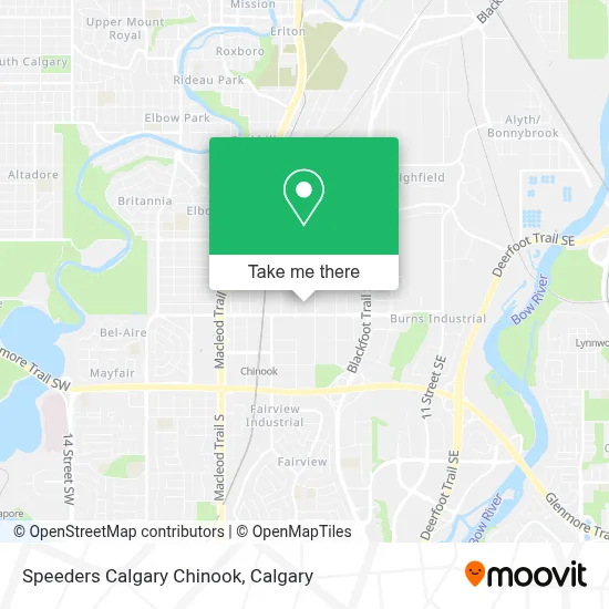 Speeders Calgary Chinook plan