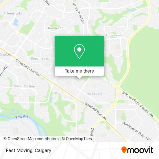 Fast Moving map