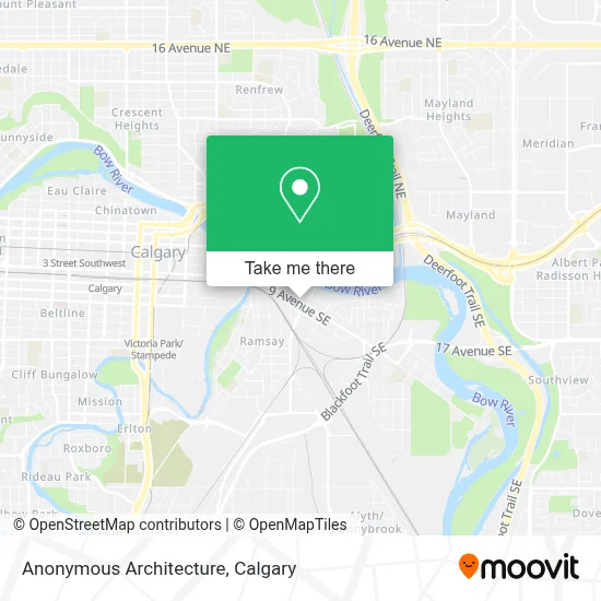 Anonymous Architecture map