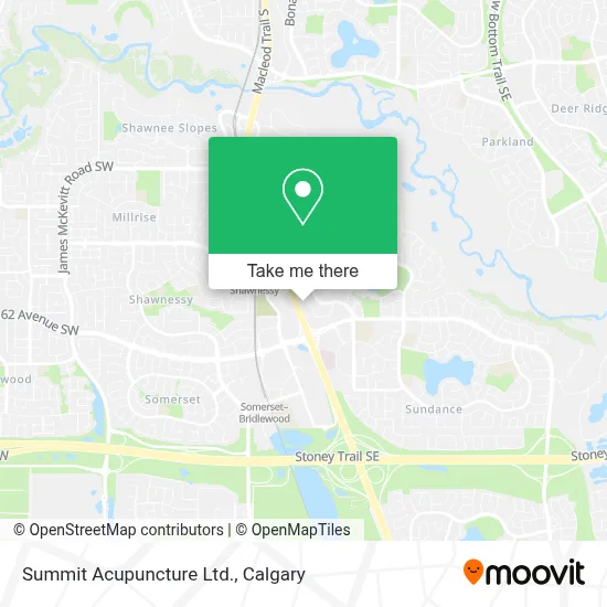 Summit Acupuncture Ltd. map