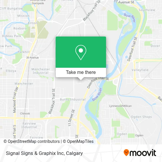 Signal Signs & Graphix Inc map