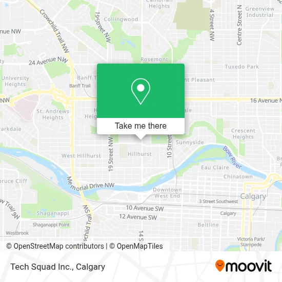 Tech Squad Inc. map