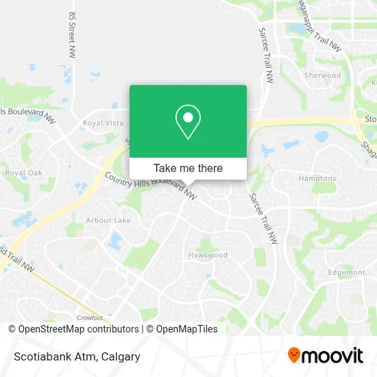 Scotiabank Atm map