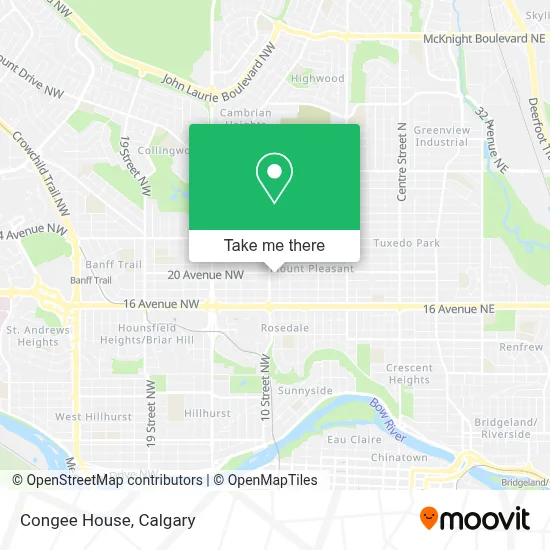 Congee House map