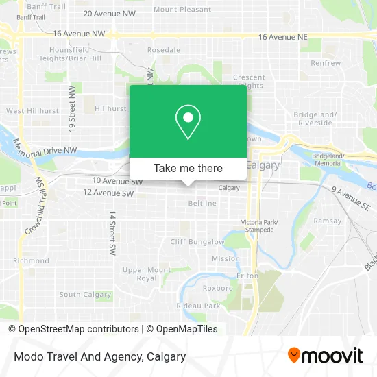 Modo Travel And Agency map