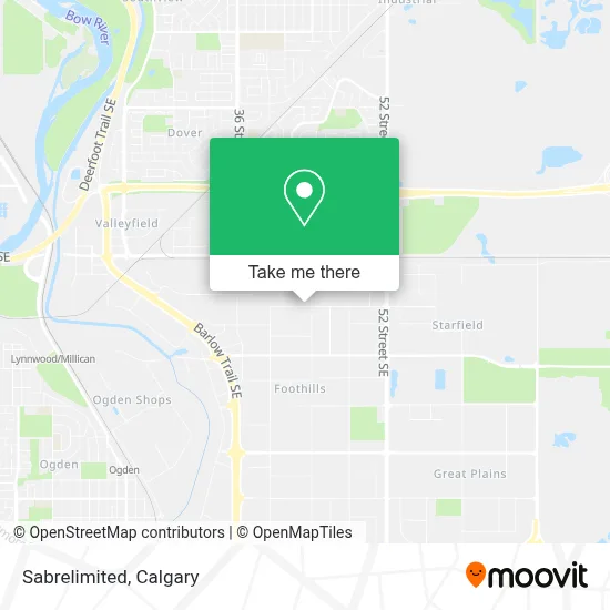 Sabrelimited map
