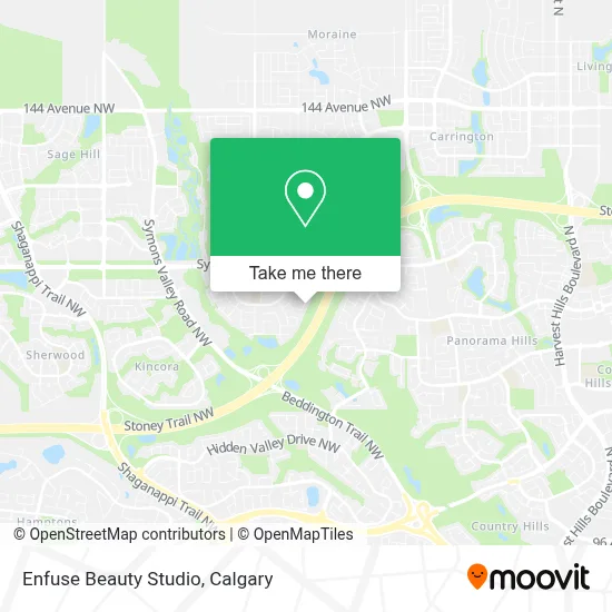 Enfuse Beauty Studio map