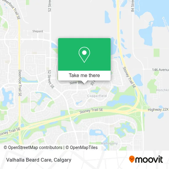 Valhalla Beard Care map