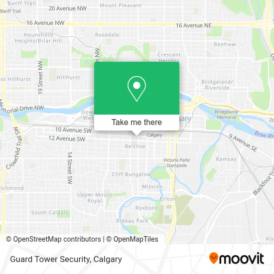 Guard Tower Security map