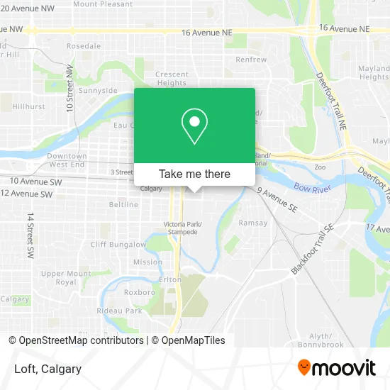 Loft map