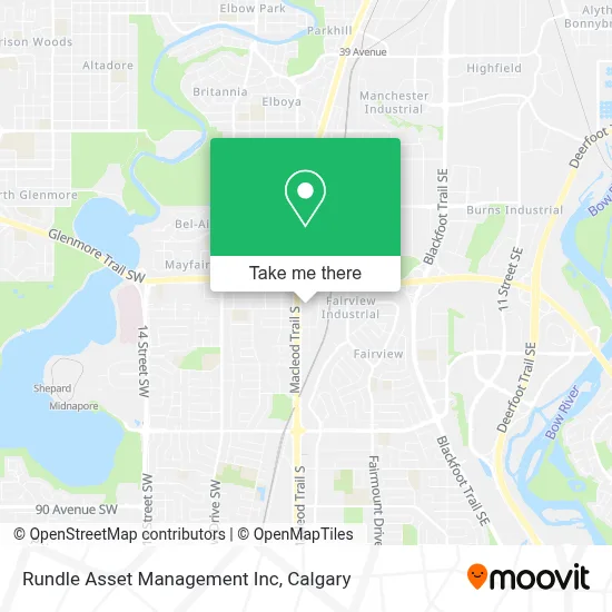 Rundle Asset Management Inc map