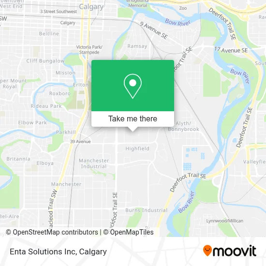 Enta Solutions Inc map