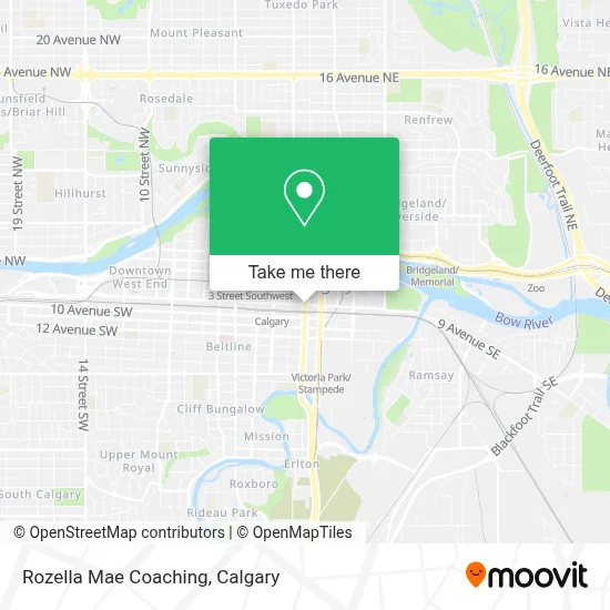 Rozella Mae Coaching map