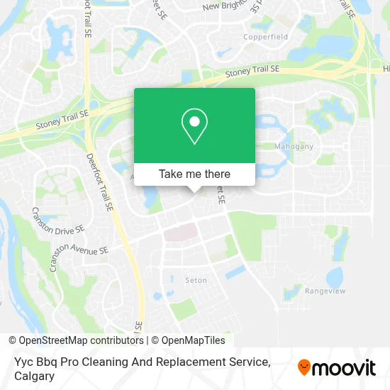 Yyc Bbq Pro Cleaning And Replacement Service map