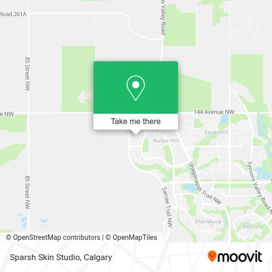 Sparsh Skin Studio map