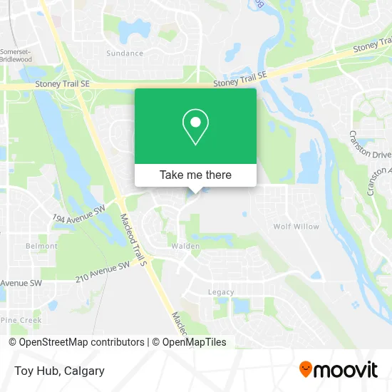 Toy Hub map