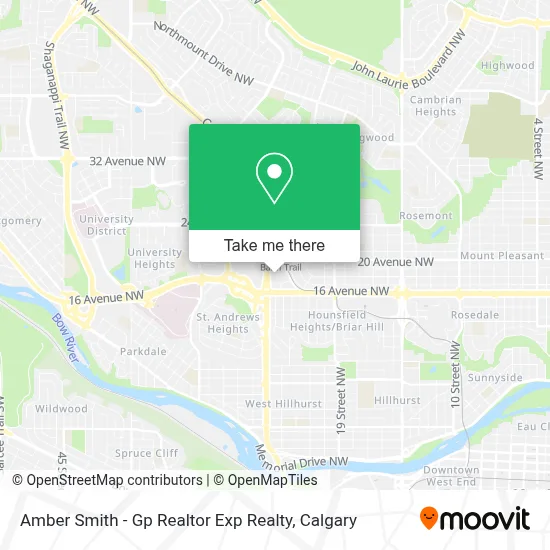 Amber Smith - Gp Realtor Exp Realty map