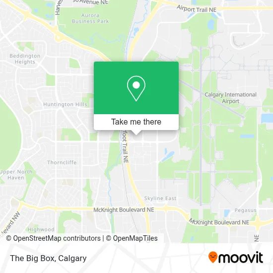 The Big Box map