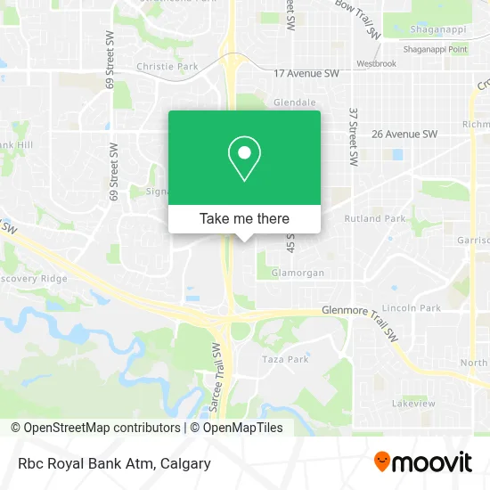 Rbc Royal Bank Atm map