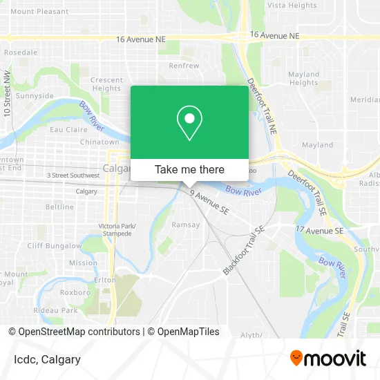 Icdc map