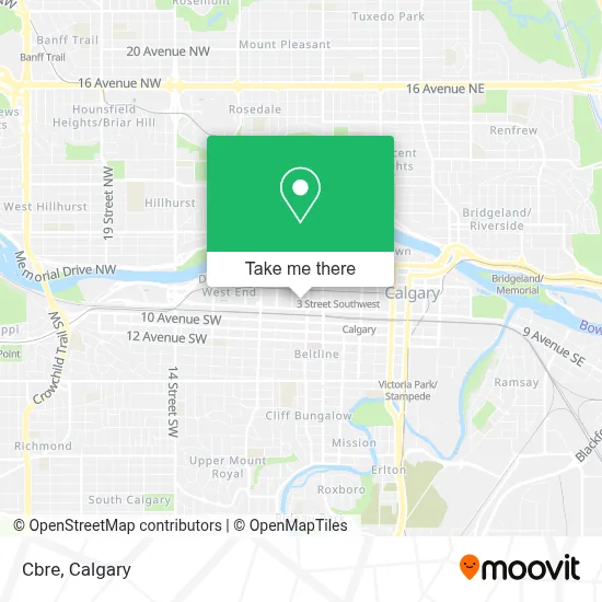 Cbre map