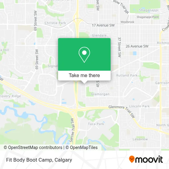 Fit Body Boot Camp map
