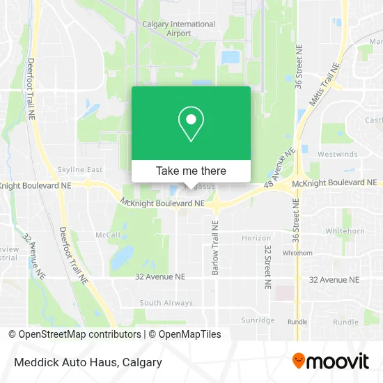 Meddick Auto Haus map