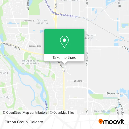 Pircon Group map