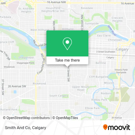 Smith And Co map