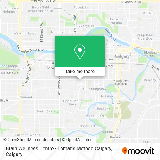 Brain Wellness Centre - Tomatis Method Calgary map