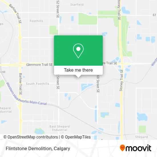 Flintstone Demolition map